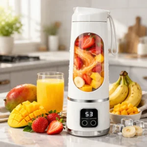 ™ Licuadora Portátil + 50 Recetas de Smoothies GRATIS